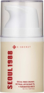 K-Secret SEOUL 1988 Cream: Retinal Liposome 1% + Fermented Rice 50 ml produktbilde
