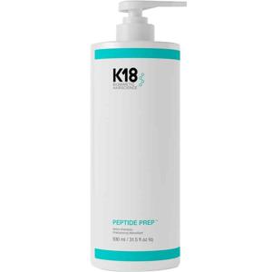 K18 Biomimetic Hairscience Peptide Prep Detox Hair Shampoo 930 ml pH 38-42 - färgbevarande och återfuktande formula produkt bild