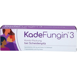 KADEFUNGIN 3 Kombip.20 g Creme+3 Vaginaltabl. Produktbild