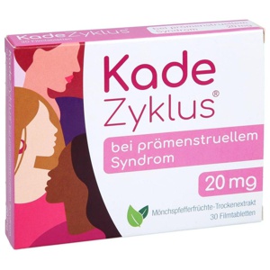 Kadezyklus bei prämenstruellem Syndrom 20 mg Fta, 30 St Filmtabletten Produktbild