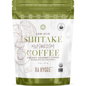 Kaffe m. Shiitake svampeektrakt - filtermalet Økologisk - 227 gram produktbillede