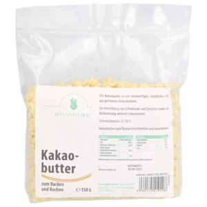 Kakaobutter Pellets zum Backen und Kochen 150 g Pellets Produktbild