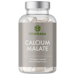 Kalciummalat 100 kapslar produkt bild