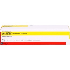 KALINOR Brausetabletten Produktbild