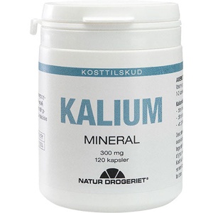 Natur-Drogeriet Kalium 300 mg - 120 kaps. produktbillede