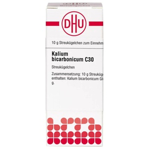 KALIUM BICARBONICUM C 30 Globuli Produktbild