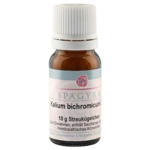 KALIUM BICHROMICUM D 6 Globuli Produktbild