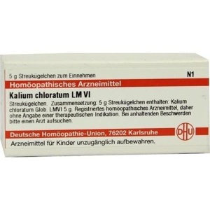 KALIUM CHLORATUM LM VI Globuli Produktbild