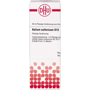 KALIUM SULFURICUM D 12 Dilution Produktbild