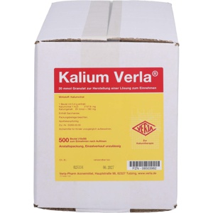 KALIUM VERLA Granulat Btl. Produktbild