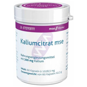 Kaliumcitrat mse Kapseln, 60 St Kapseln Produktbild