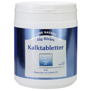 Kalktabletter 1000 tabletter produkt bild