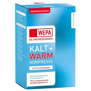 KALT-WARM Kompresse 12x29 cm mit Fixierband Produktbild