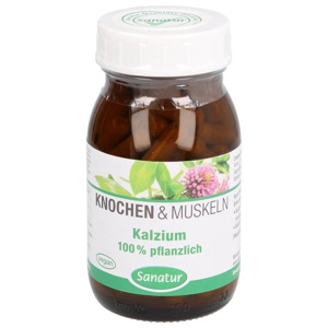 KALZIUM 100% pflanzlich Kapseln Produktbild
