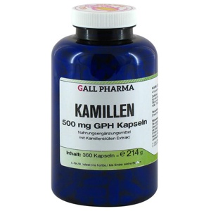 Kamillen 500 mg GPH Kapseln, 360 St Kapseln Produktbild