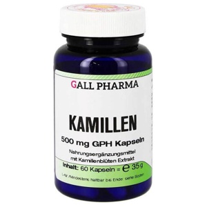 Kamillen 500 mg GPH Kapseln, 60 St Kapseln Produktbild