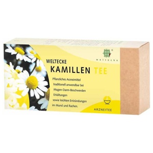 Kamillen Tee Filterbeutel, 25 St Filterbeutel Produktbild