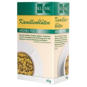 Kamillenblüten Tee Klenk, 40 g Tee Produktbild