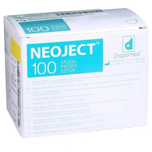 Kanülen Einmal Neoject Größe 1 0,9x40mm, 100 St Kanüle Produktbild