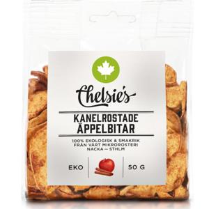 Kanelrostade Äppelbitar 50 g produkt bild