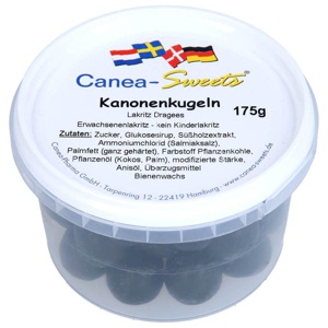 Kanonenkugeln, 175 g Bonbons Produktbild