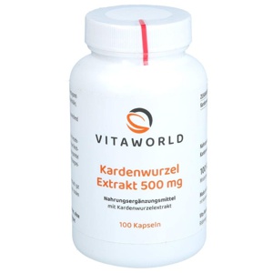 KARDENWURZEL 500 mg Kapseln Produktbild
