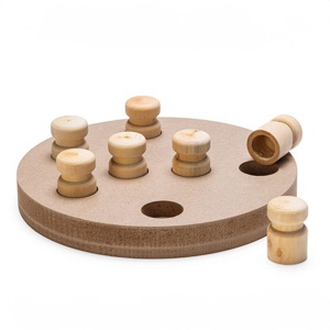 Karlie Hunde Intelligenzspielzeug aus Holz Doggy Brain Train 2in1 Produktbild