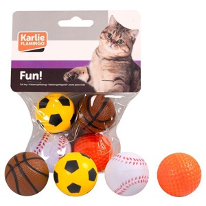 Karlie Katzenspielzeug Moosgummiball Produktbild