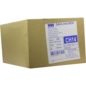 Katheter Frauen CH 14 20 cm, 100 St Katheter Produktbild