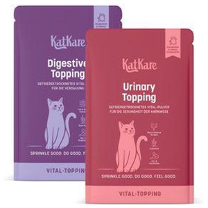 KatKare Vital Toppings Schnupperbox Blase & Verdauung 2x25g Produktbild