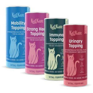 KatKare Vital Toppings Senior Box 4x90g Produktbild