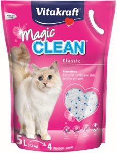 Kattegrus Magic Clean classic ikke klumpende 5 l / 2,2 kg produktbillede