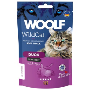 Kattgodis Woolf Wildcat Snacks Duck 50 g produkt bild