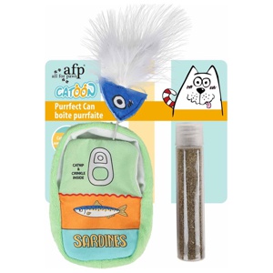 Kattleksak Catoon Purrfect Can - Sardinask produkt bild
