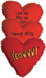 Kattleksak Hjärta med Kattmynta - Catnip Heart produkt bild
