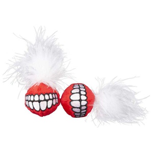 Kattleksak Plush Grinz 2-pack - Röd produkt bild