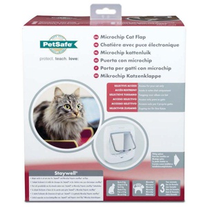 Kattlucka PetSafe Vit produkt bild