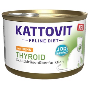Kattovit Feline Diet Thyroid mit Huhn Produktbild