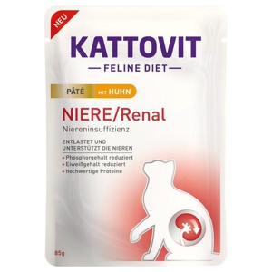 Kattovit Niere/Renal Paté 10 x 85 g Produktbild