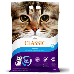 Intersand Classic oparfymerad kattsand - 14 kg produkt bild