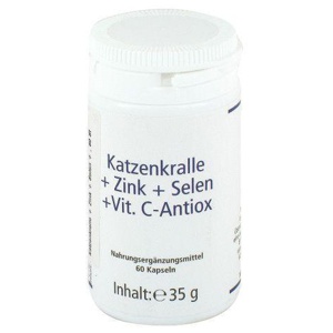 KATZENKRALLE+ZINK+Selen+Vit.C-Antiox Kapseln Produktbild