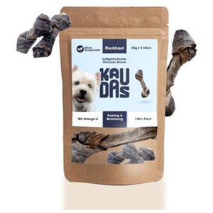KAUDAS Fischhaut Fit-Knusper Twists 2x55 g Produktbild
