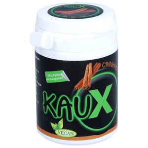 KAUX Zahnpflegekaugummi Cinnamon/Zimt mit Xylitol 40 St Kaugummi Produktbild