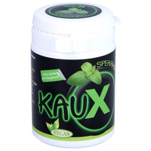 KAUX Zahnpflegekaugummi Spearmint mit Xylitol 40 St Kaugummi Produktbild