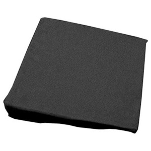 Keilkissen mit Bezug schwarz Produktbild