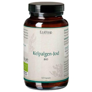 Kelpalgen-jod Bio Kapseln Erdling Produktbild
