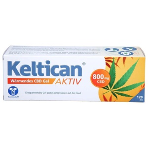 KELTICAN aktiv wärmendes CBD Gel Produktbild