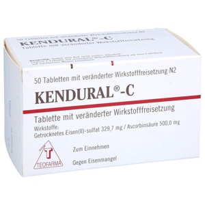 KENDURAL C Retardtabletten Produktbild