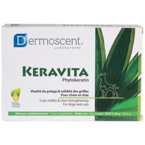 Keravita® Tuggtabletter för hud & päls - 30 tabletter produkt bild