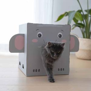 Kerbl Katthus i Kartong Elefant produkt bild